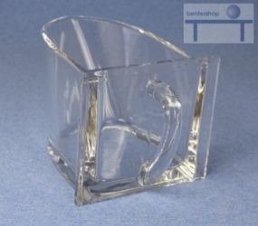 Küchenschütte Bleikristallglas klar - 0,75 Liter