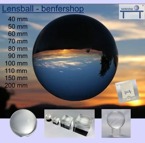 Lensball-benfershop - Fotokugel