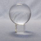 Lensball-Sockel aus Glas