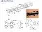 Preview: Gürtelhalter ausziehbar - Länge 450 mm