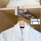 Preview: Kleiderbügelauszug - Montage unter einem Einlegeboden