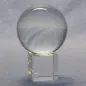 Preview: Lensball Durchmesser 60 mm | Sockel 30 mm quader