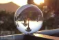 Preview: lensball-Aufnahme in der Abenddämmerung