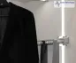 Preview: Ausziehbarer Schlipshalter für die Montage an der Seitenwand eines Kleiderschrankes. Ketten und Schals können hier ebenfalls aufgehängt werden.