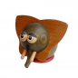 Preview: Holzspardose Motiv Elefant farbig lackiert