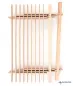 Preview: Tojo-Parallel-Bett aus Holz, in der Breite variabel durch das funktionelle Stecksystem.