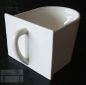Preview: Küchenschütte Keramik weiß