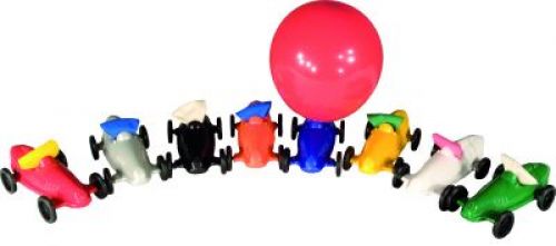Ballonautos in verschieden Farben möglich