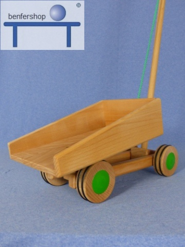Muldenkipper aus Massivholz für Kinder ab 2 Jahren