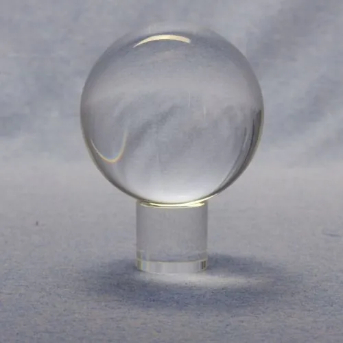 Lensball Durchmesser 80 mm | Sockel 30 mm rund