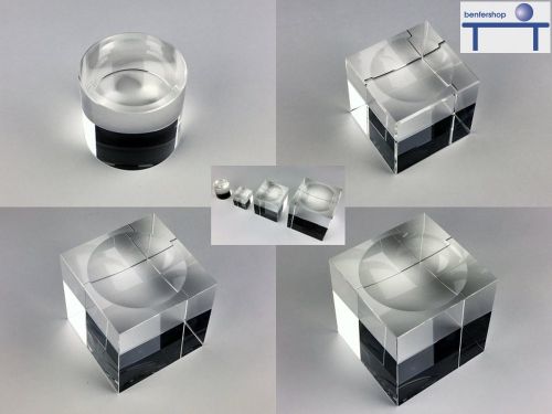 Lensball-Stands - Lensball-Ständer - Sockel aus Kristallglas für den Lensball im benfershop