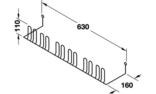 Schuhhalter Seitenwand