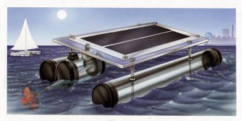 Solar angetriebenes Boot für Kinder