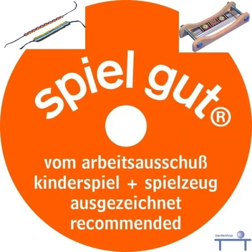 Perlenwebrahmen, ausgezeichnet von Spiel gut