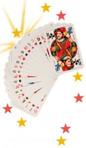 Trickkarten-Zaubertrick ab 12 Jahren
