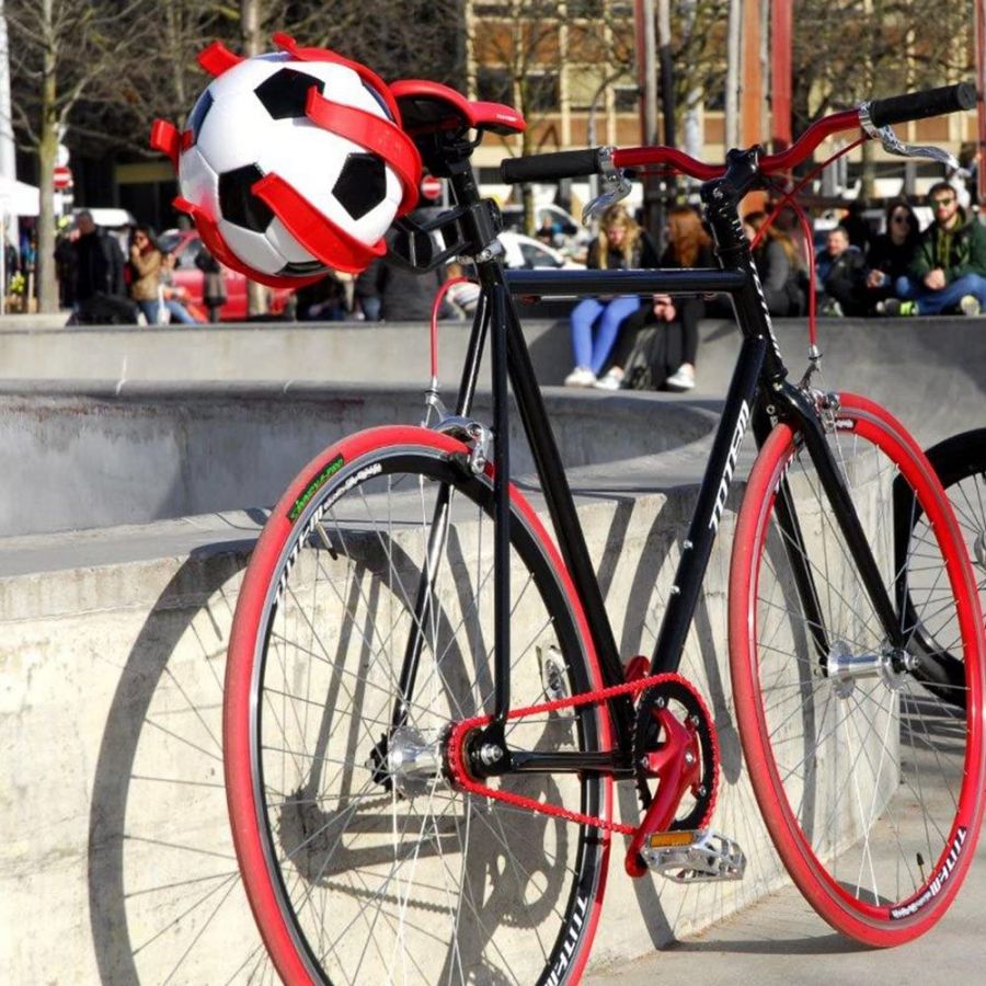 Sportballhalterung für Fahrräder