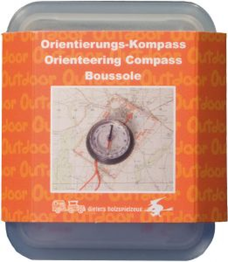 Kompass mit stabiler Verpackung