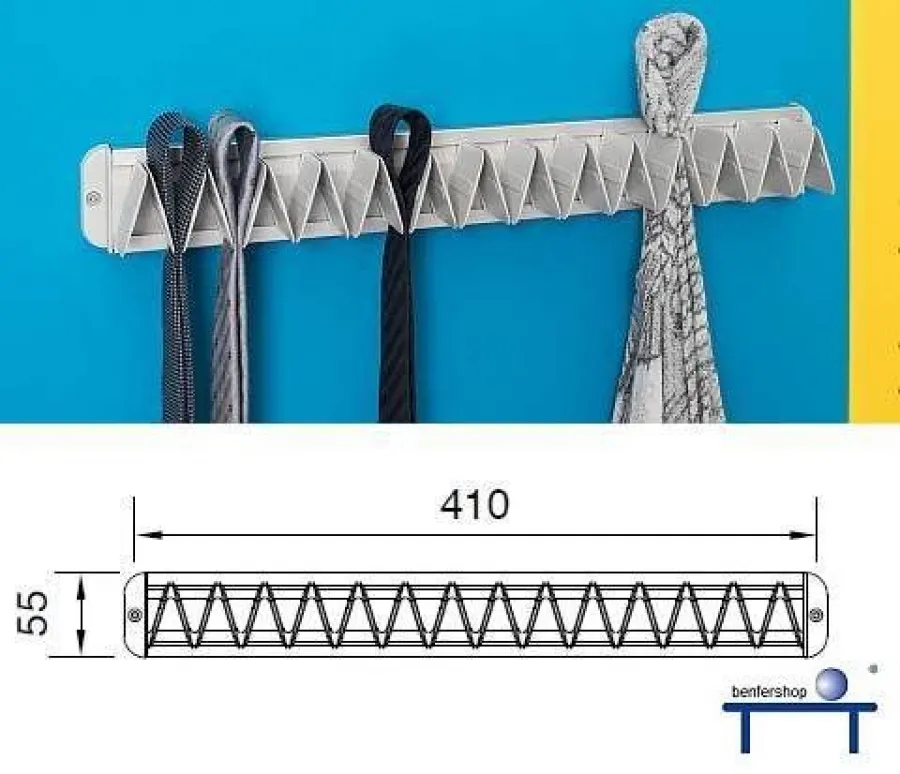 Kleiderschrankausstattung für Krawatten und Gürtel