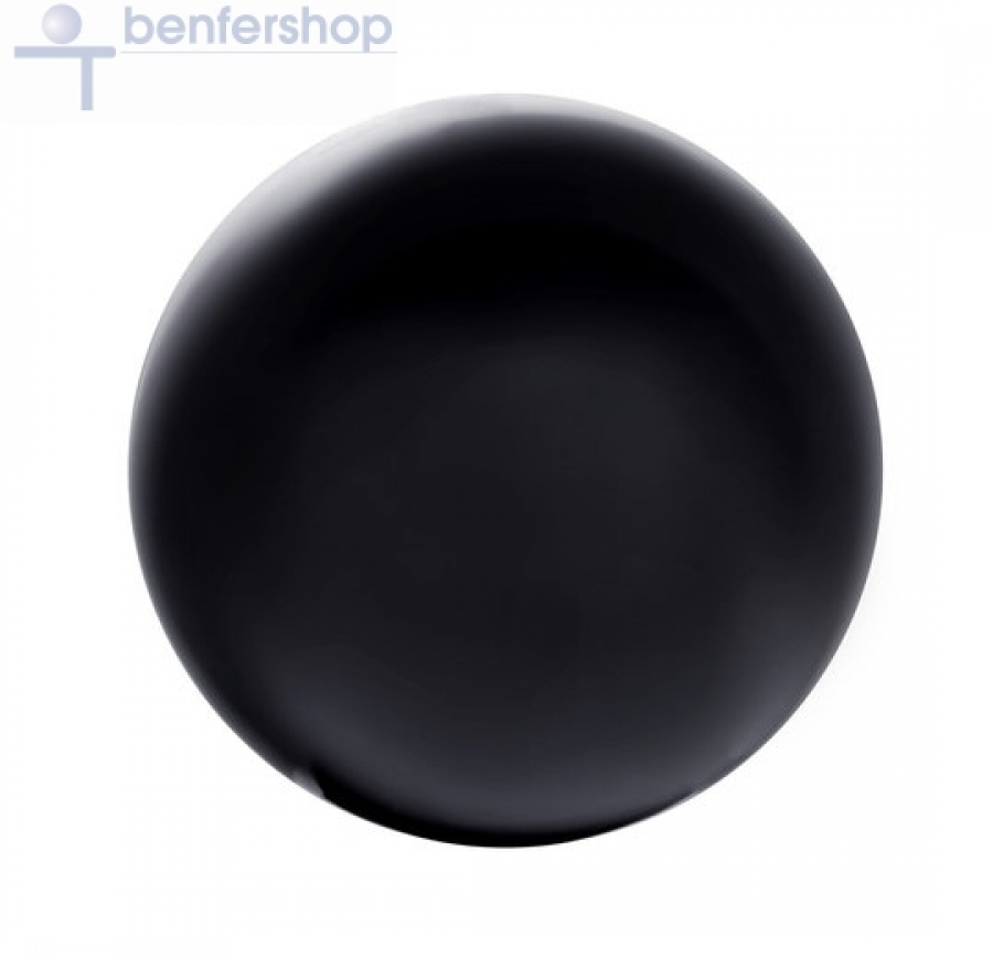 Reine Kristallglaskugel ohne Einschlüsse, Farbe schwarz. Reine Kristallglaskugel ohne Einschlüsse, Farbe schwarz.