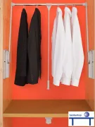 Kleiderlift - Tragkraft 12 bis 20 kg, verstellbar