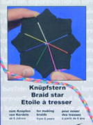 Knüpfstern aus Pappe