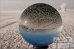 Lensball für Fotos - Glaskugelsockel