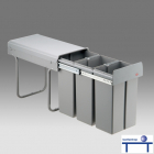 Abfallsammler Wesco Bio-Trio 30 DT - 3-fach Mülltrennng