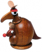 Spardose aus Holz-Motiv Skippy